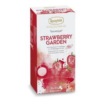 TEAVELOPE® STRAWBERRY GARDEN - ízesített gyümölcstea